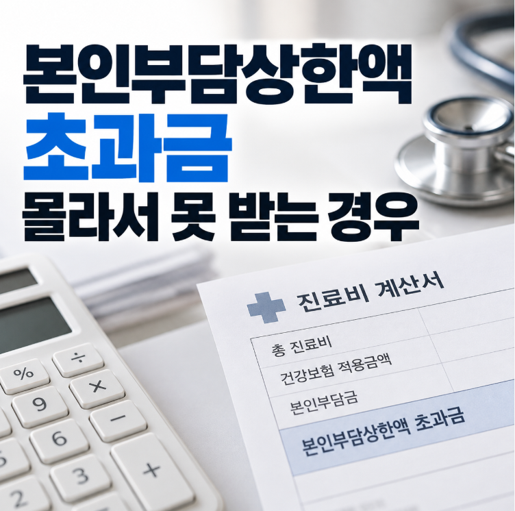 본인부담상한액 초과금 몰라서 못 받는 경우